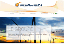 Tablet Screenshot of eolen.com